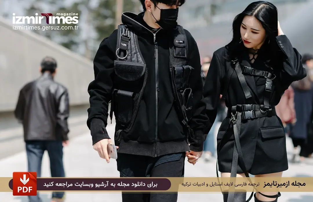 لباس استایل Techwear مشکی